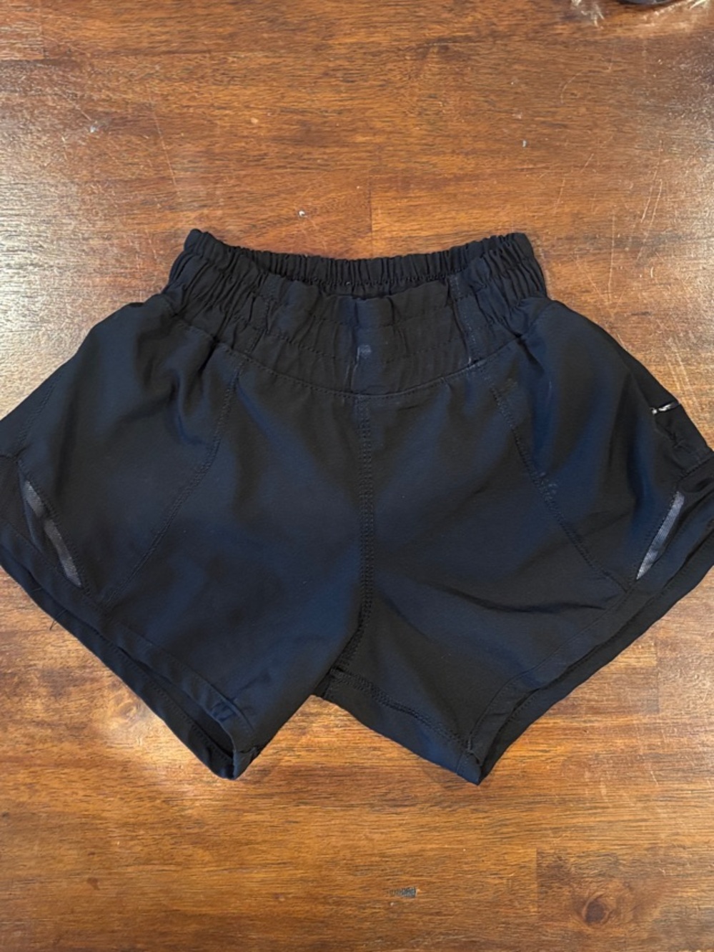 Varsity Black Girls' Casual Athletic Shorts. YXS